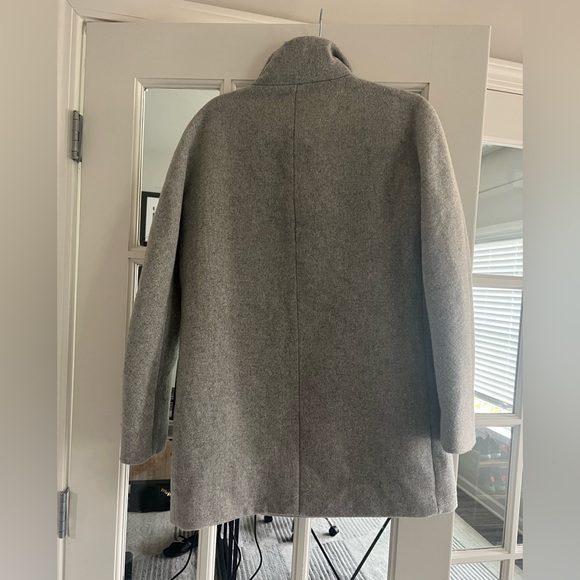 J. Crew Gray Pea Coat - Picture 2 of 3